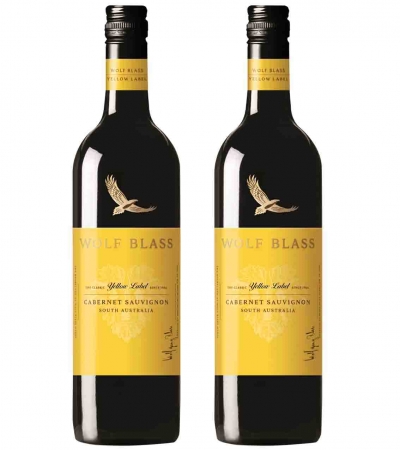 Rượu vang Úc - Wolf Blass Yellow Label Cabernet